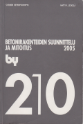 2000. Valmisosarakentaminen II -kansio, Betonirakenteiden