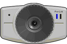 . Aseta UTP-verkkokaapeli kameran verkkoliitäntään (D).. Liitä UTP-kaapelin toinen pää reitittimeen/verkkoon/pc:hen. Kiinnitä antenni antenniliitäntään (E).