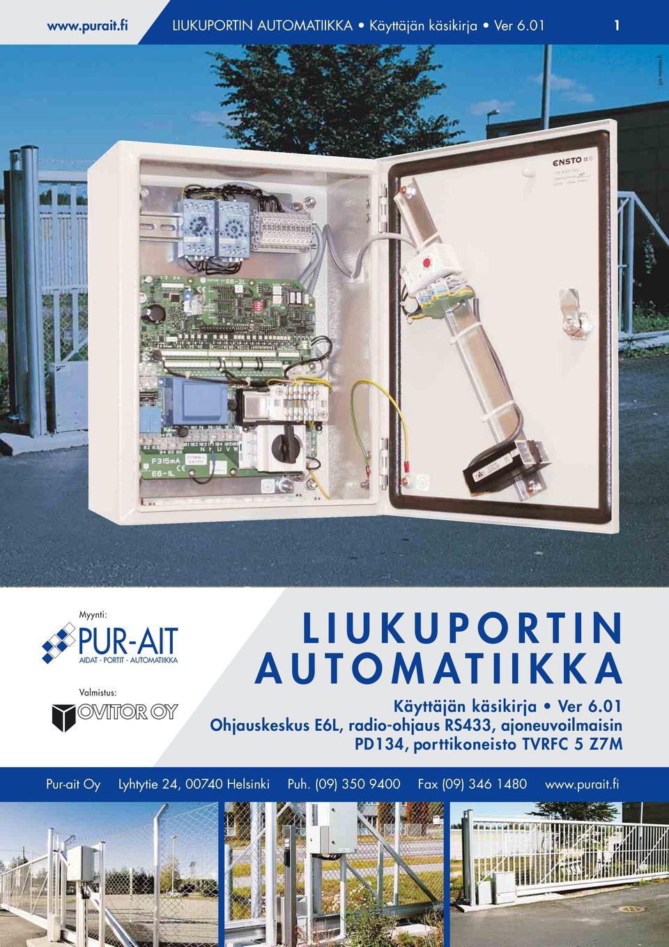 Käyttäjän käsikirja Ver 6.