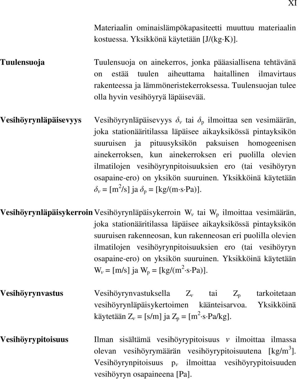 Tuulensuojan tulee olla hyvin vesihöyryä läpäisevää.