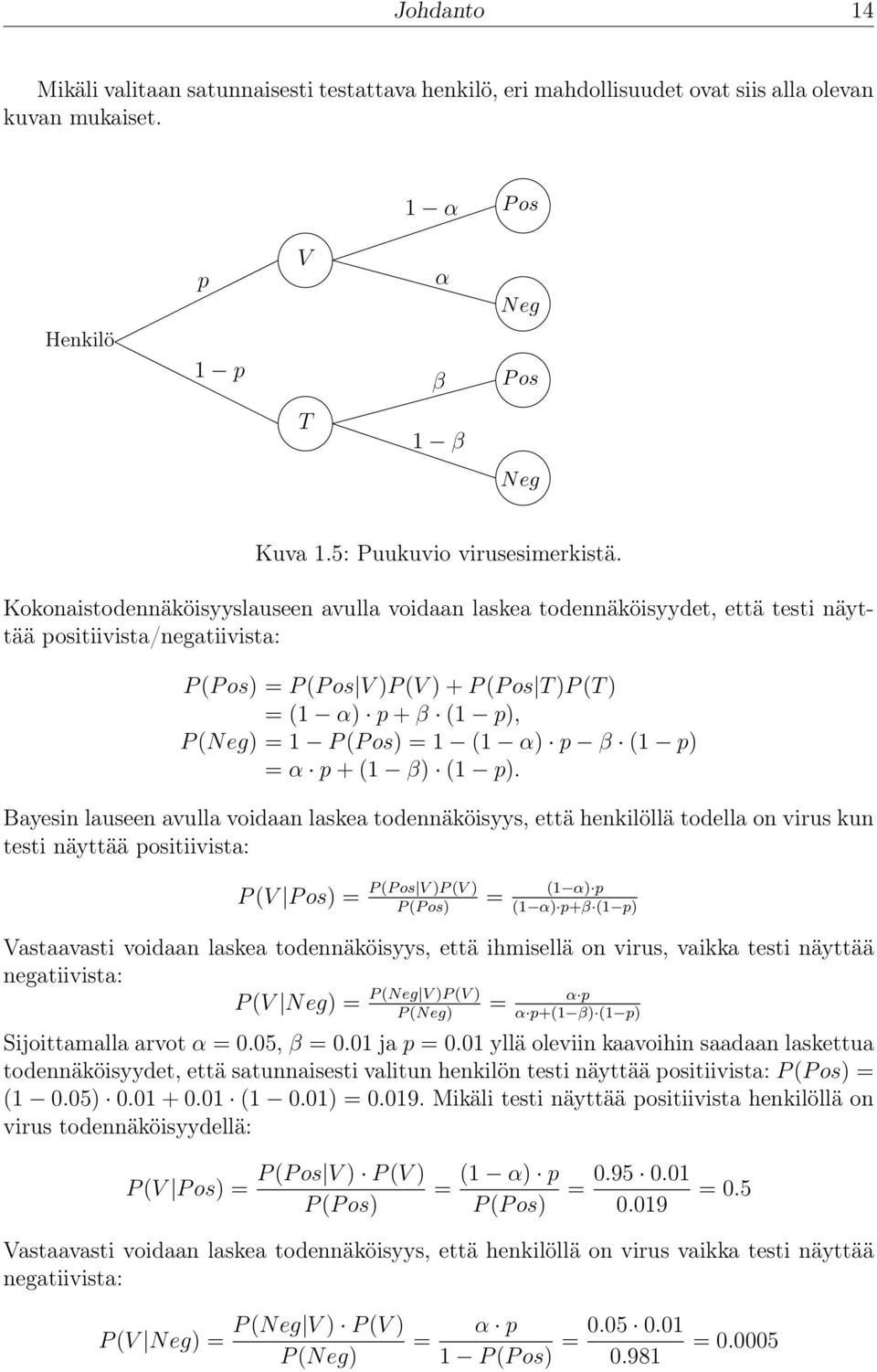 os) = ( α) p β ( p) = α p + ( β) ( p).