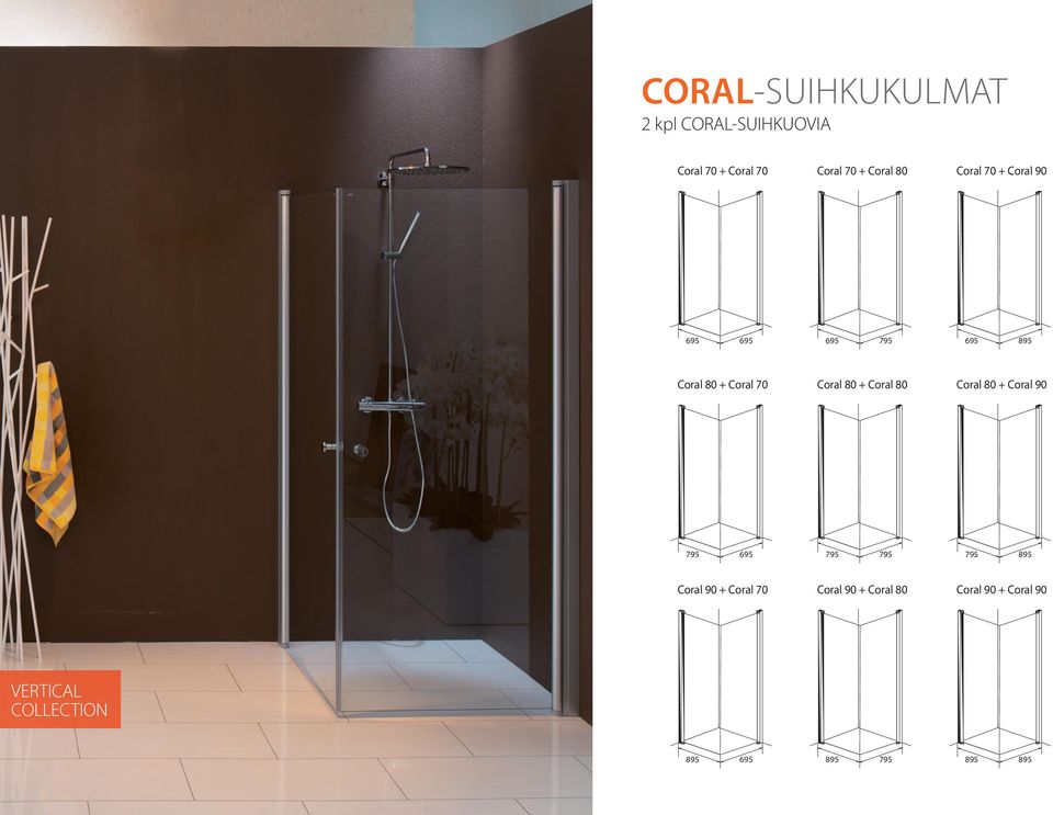 Coral 80 Coral 80 + Coral 90 795 695 795 795 795 895 Coral 90 + Coral 70 Coral