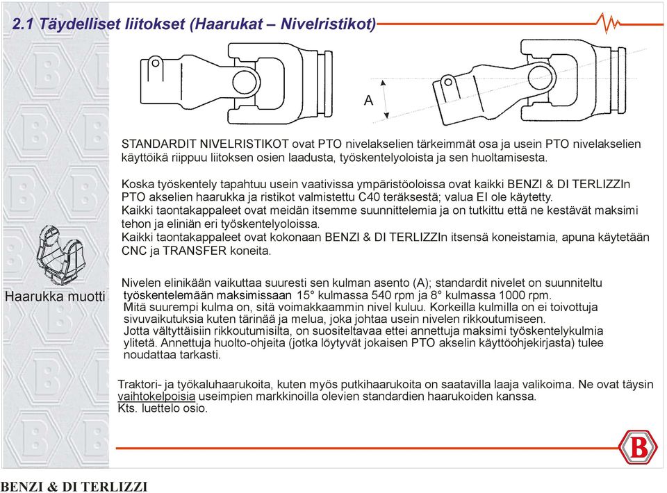 Kaikki taontakappaleet ovat meidän itsemme suunnittelemia ja on tutkittu että ne kestävät maksimi tehon ja eliniän eri työskentelyoloissa.