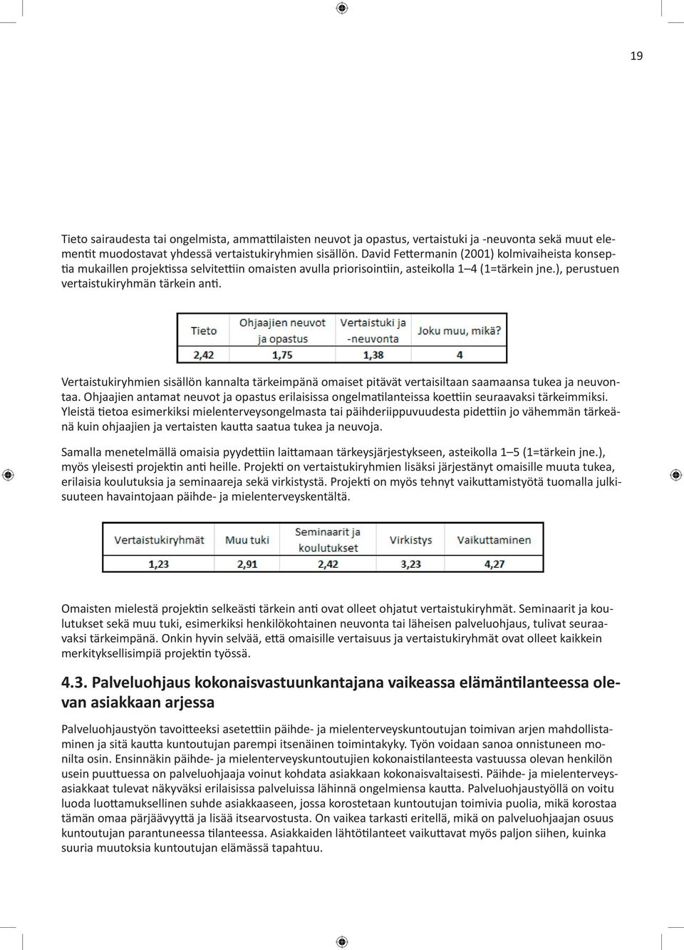 Vertaistukiryhmien sisällön kannalta tärkeimpänä omaiset pitävät vertaisiltaan saamaansa tukea ja neuvontaa.