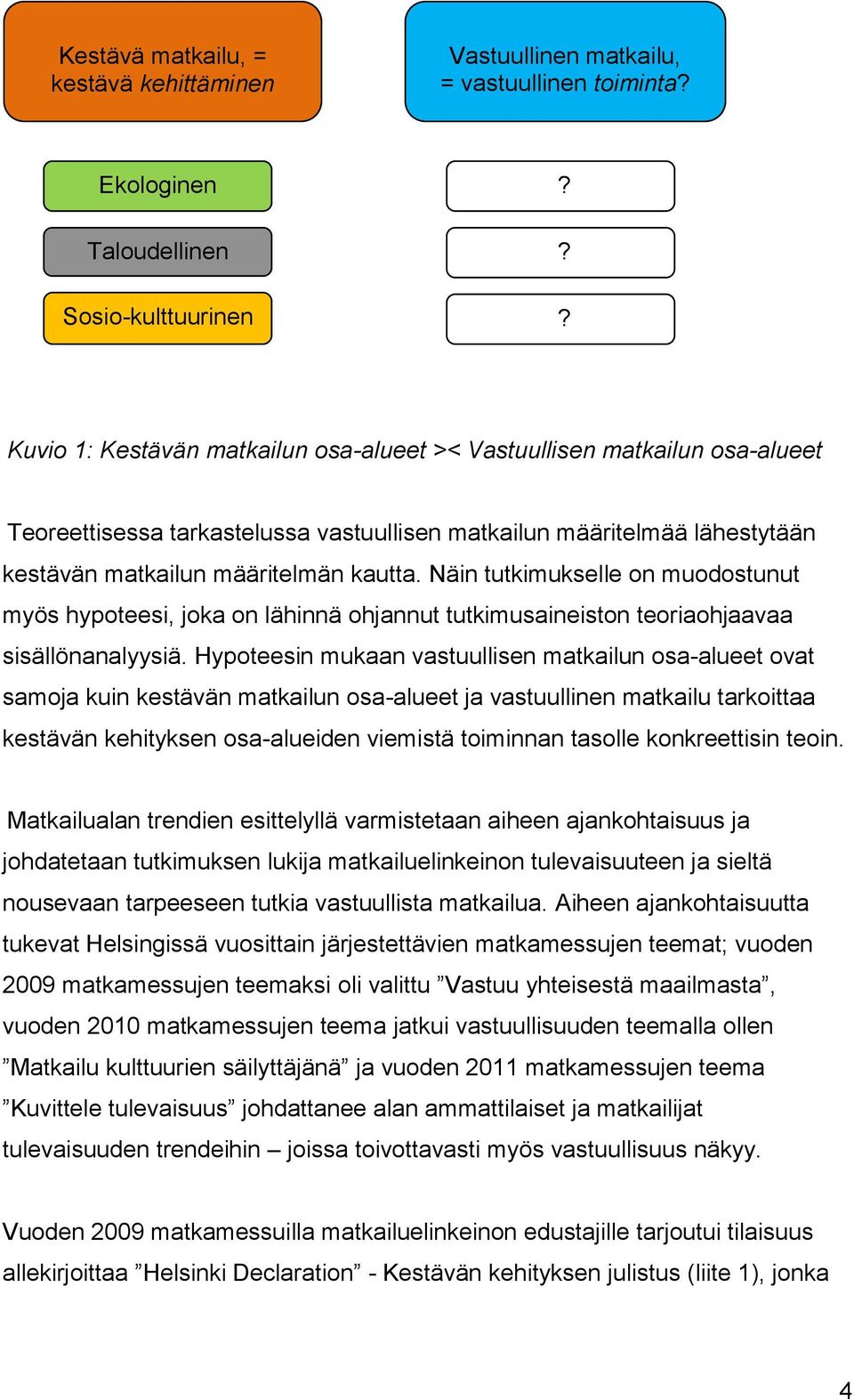 Näin tutkimukselle on muodostunut myös hypoteesi, joka on lähinnä ohjannut tutkimusaineiston teoriaohjaavaa sisällönanalyysiä.