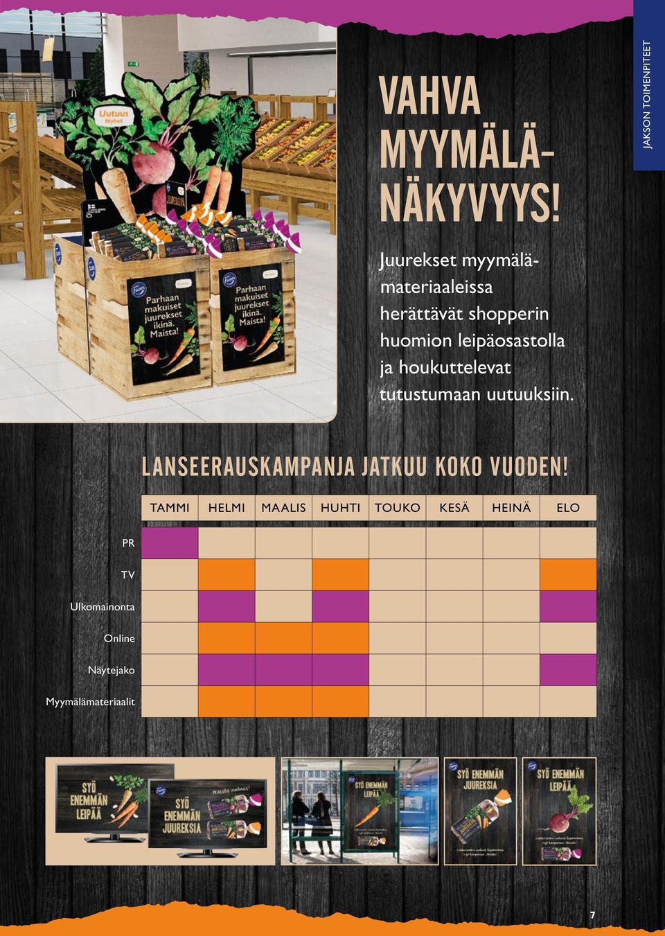 huomion leipäosastolla ja houkuttelevat tutustu maan uutuuksiin.