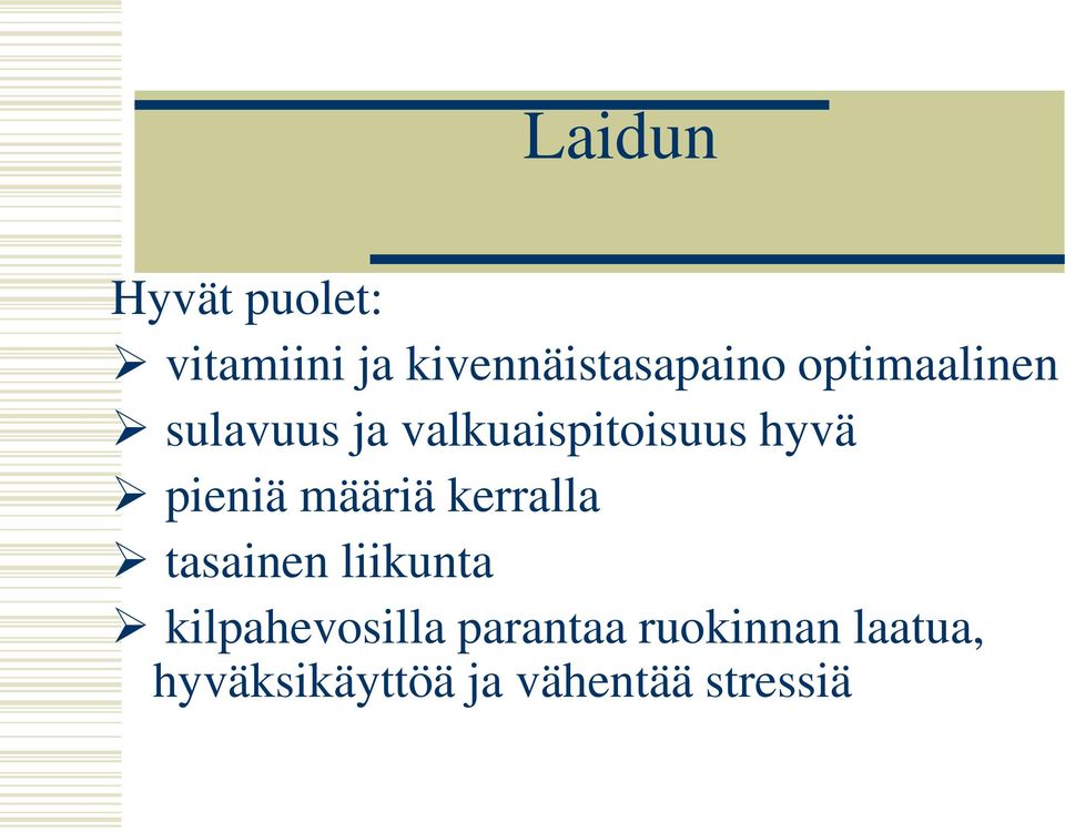 määriä kerralla tasainen liikunta kilpahevosilla