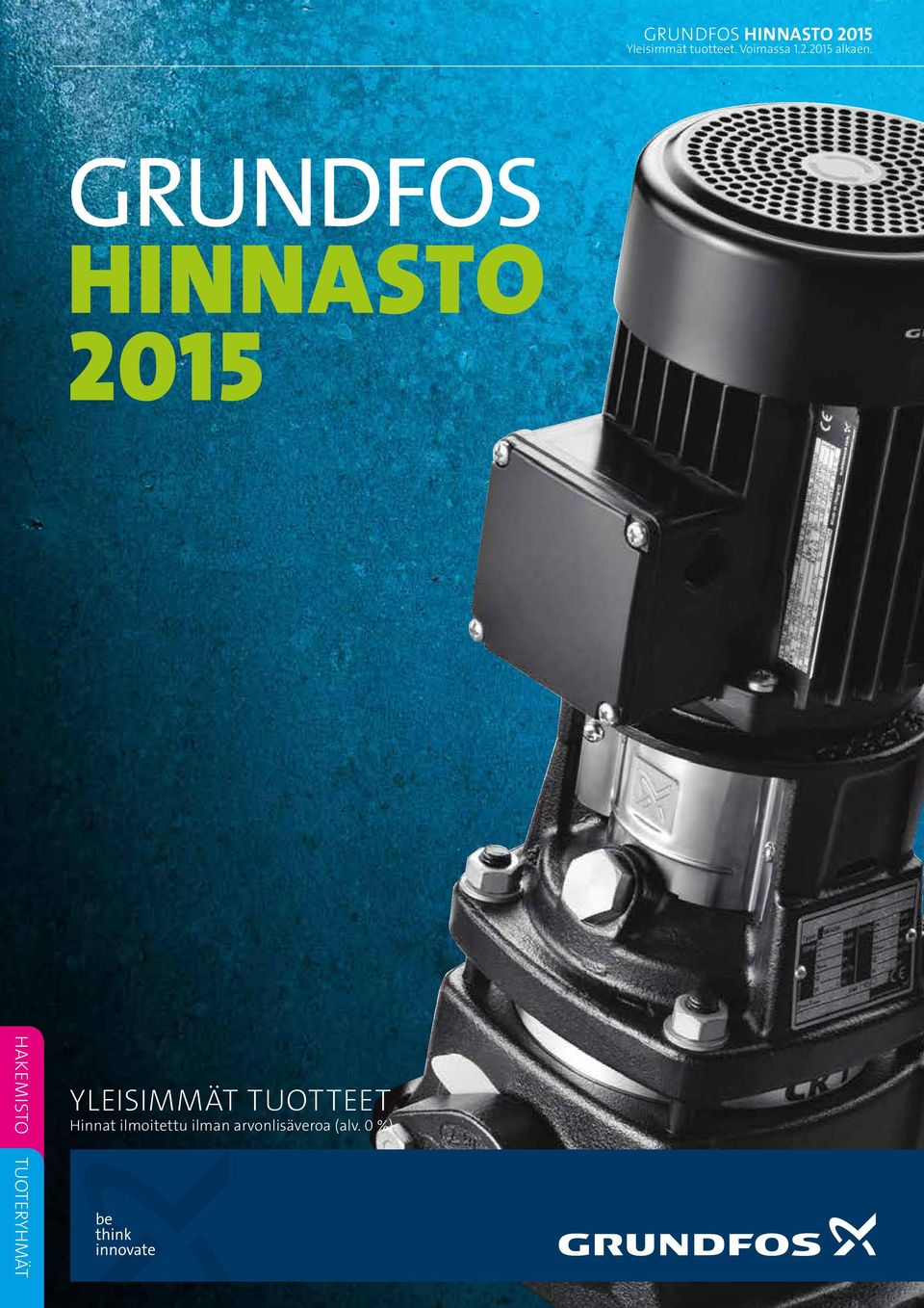 GRUNDFOS HINNASTO 2015 HAKEMISTO