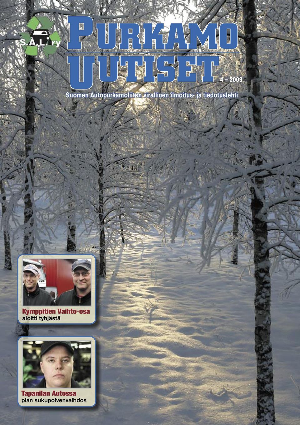 ja tiedotuslehti Kymppitien Vaihto-osa