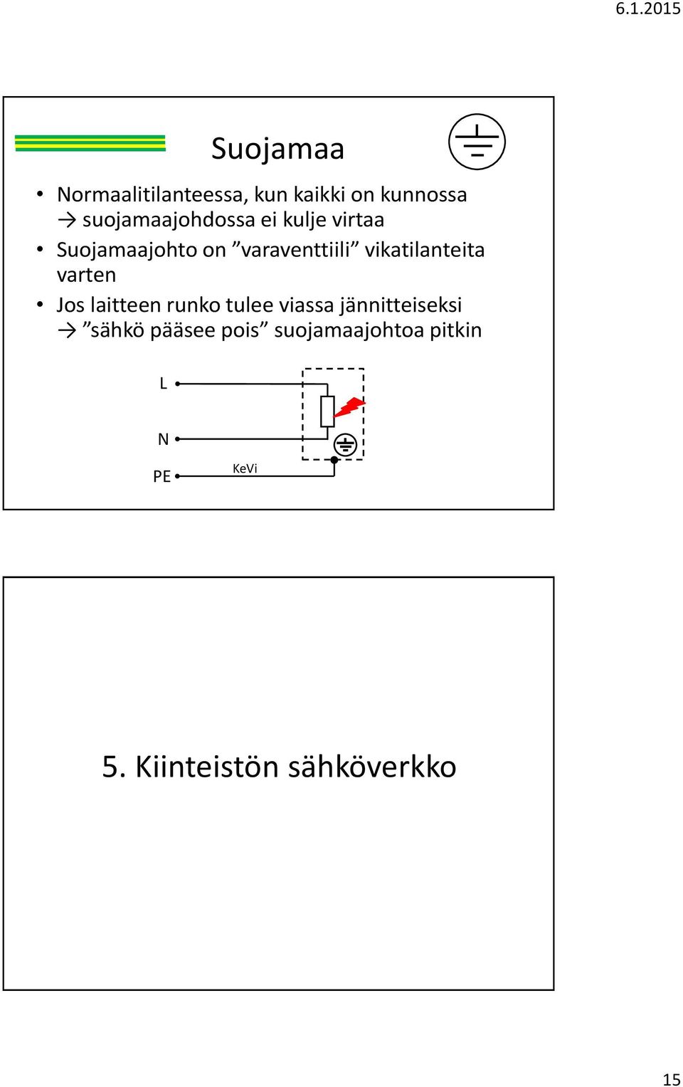 vikatilanteita varten Jos laitteen runko tulee viassa