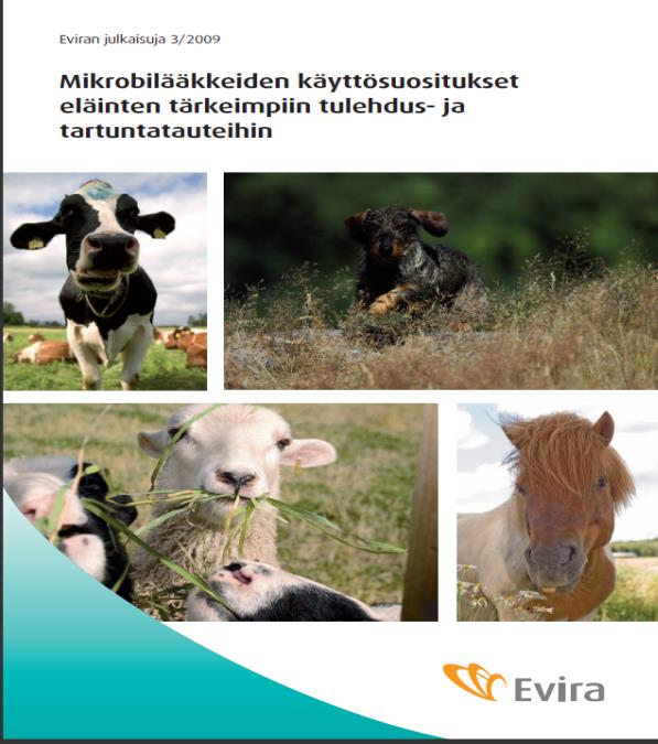 Antibioottien käyttö ja antibioottiresistenssi = vastustuskyky antibiooteille Suomessa pyritty hallittuun antibioottien käyttöön eläimillä 1949: eläinlääkärit eivät saa voittoa eläinlääkkeiden