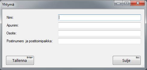 15.10.2014 s. 4 / 30 Kuva 4. Provet Win huomauttaa, että tallennettavalle kunnalle ei ole asetettu yhtymää. Mikäli kuvan 4.