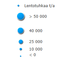 Ensimmäisessä työvaiheessa tehtiin kaksi Excel-taulukkoa, joihin kirjattiin voimalaitokset, niiden maantieteelliset koordinaatit sekä niissä vuosittain syntyvät lentotuhkamäärät.