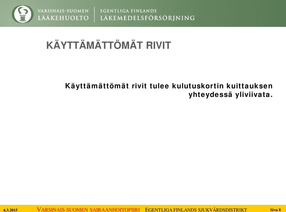 tulee kulutuskortin