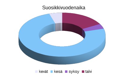 Monet tykkäävät eniten kesästä, eikä se ole mikään ihme. On lämmintä, pääsee uimaan ja ajelemaan.