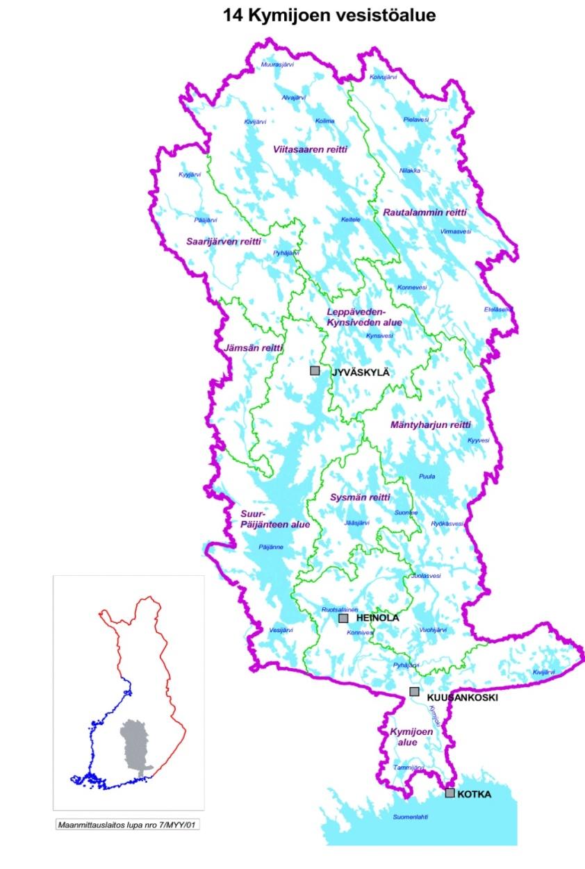 Päijänne Pinta-ala 1 118 km² Pituus 119 km Suurin leveys 28 km Keskisyvyys16,2 m Suurin