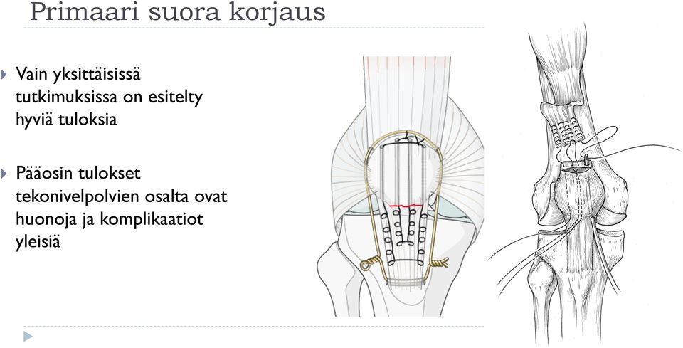 hyviä tuloksia } Pääosin tulokset