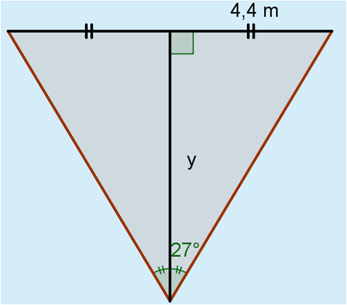 Huippu 3 Tehtävien ratkaisut Kustannusosakeyhtiö Otava päivitetty 13.9.016 Kolmion kolmas sivu on hypotenuusa ja sen pituus y saadaan Pythagoraan lauseella.