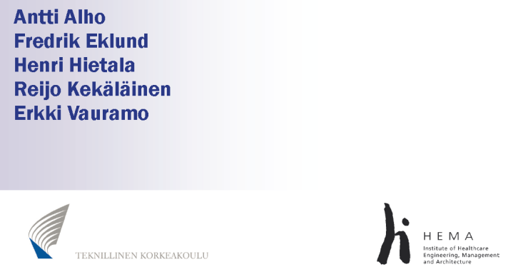 Lapin sairaanhoitopiirin psykiatrian palvelujärjestelmä ja sen kehittäminen Teknillinen korkeakoulu 2009 erikoisalat lähemmäksi toisiaan: Tämä toteutuu uudisrakennuksessa, jossa voidaan yhdistää