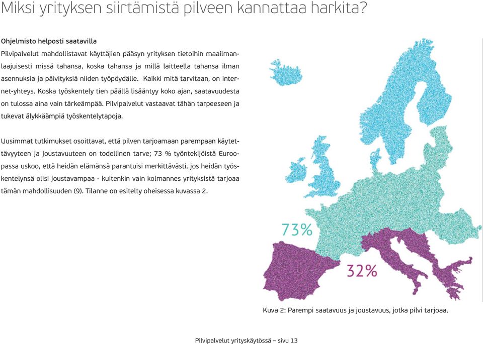 päivityksiä niiden työpöydälle. Kaikki mitä tarvitaan, on internet-yhteys. Koska työskentely tien päällä lisääntyy koko ajan, saatavuudesta on tulossa aina vain tärkeämpää.