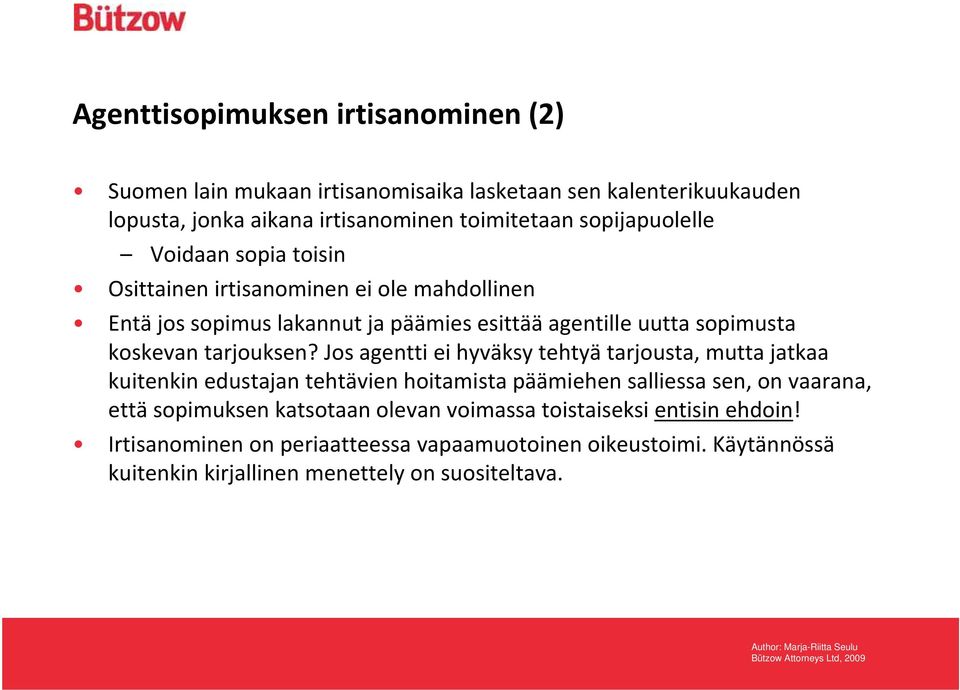 tarjouksen?