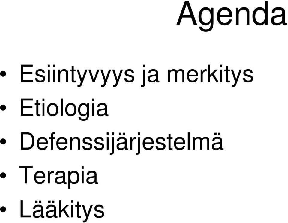 Etiologia