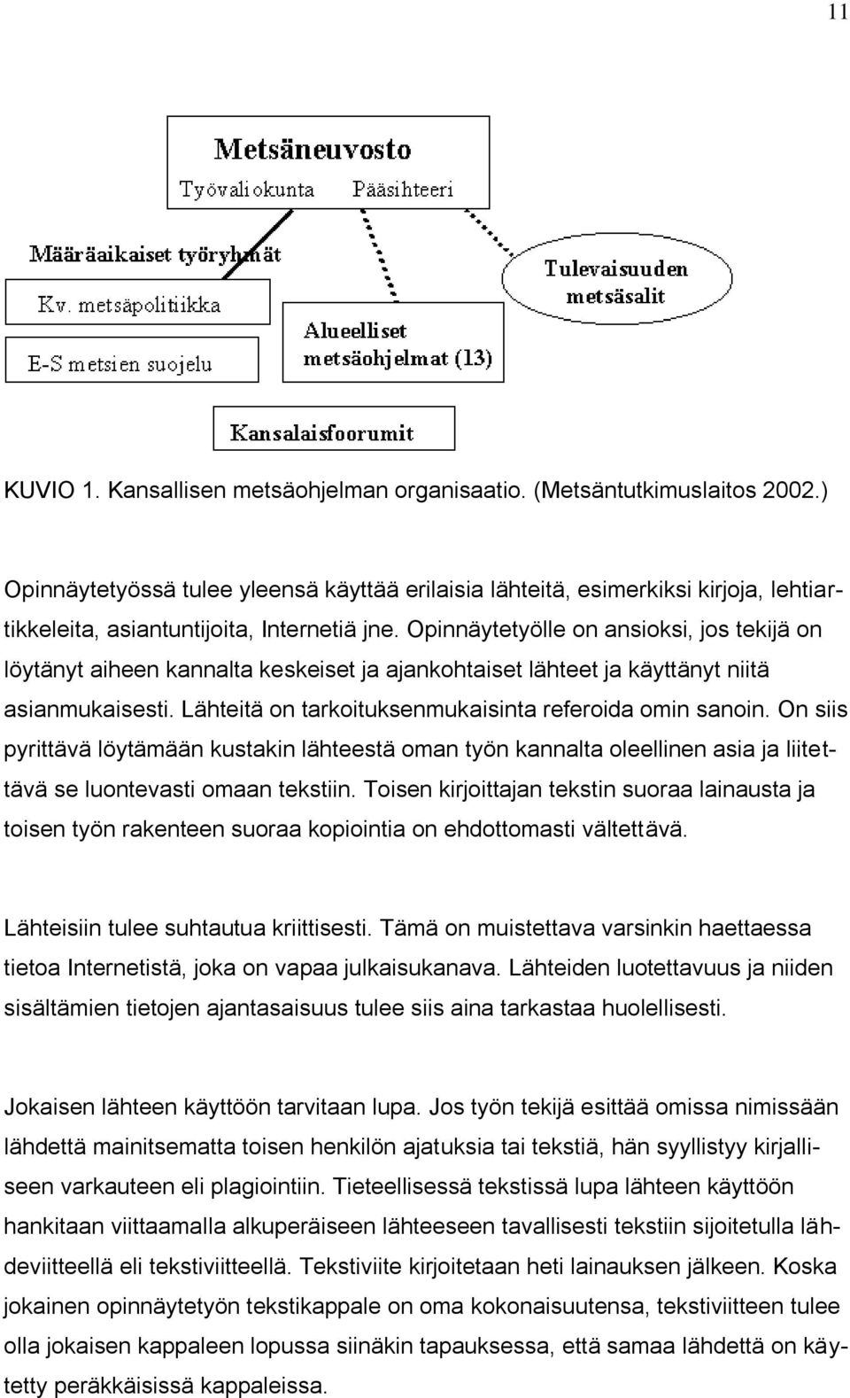 Opinnäytetyölle on ansioksi, jos tekijä on löytänyt aiheen kannalta keskeiset ja ajankohtaiset lähteet ja käyttänyt niitä asianmukaisesti. Lähteitä on tarkoituksenmukaisinta referoida omin sanoin.