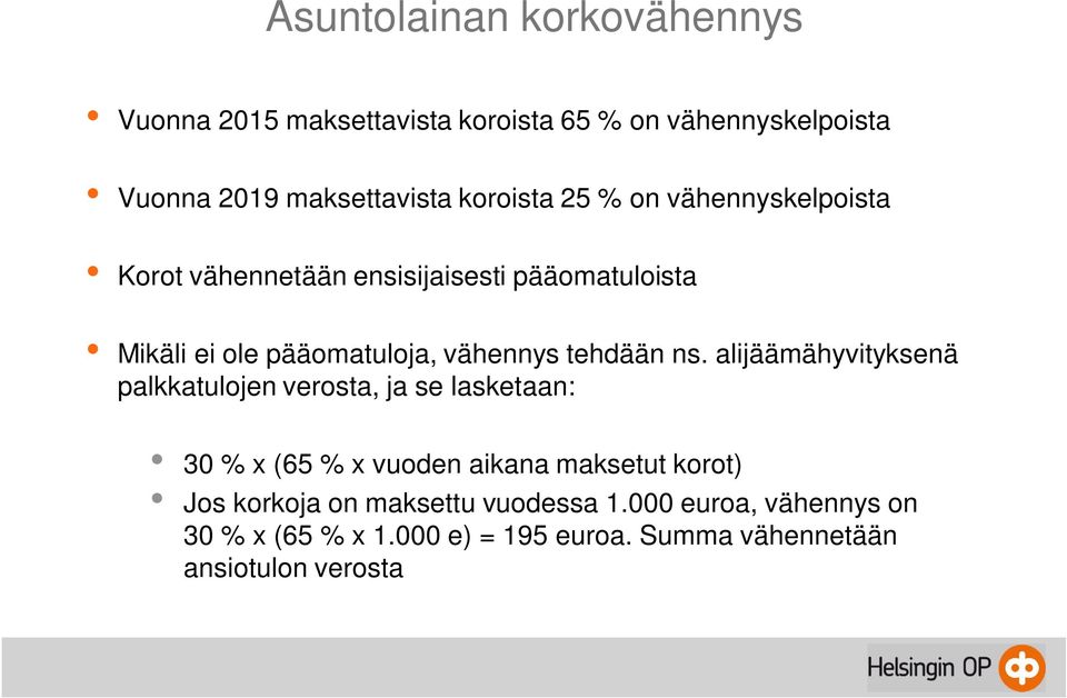 tehdään ns.