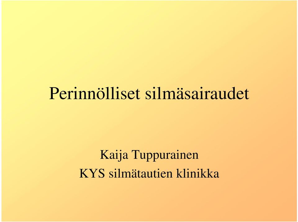 Kaija Tuppurainen