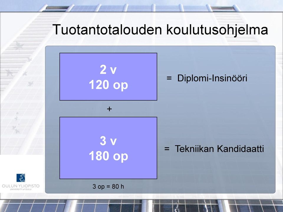 = Diplomi-Insinööri + 3 v