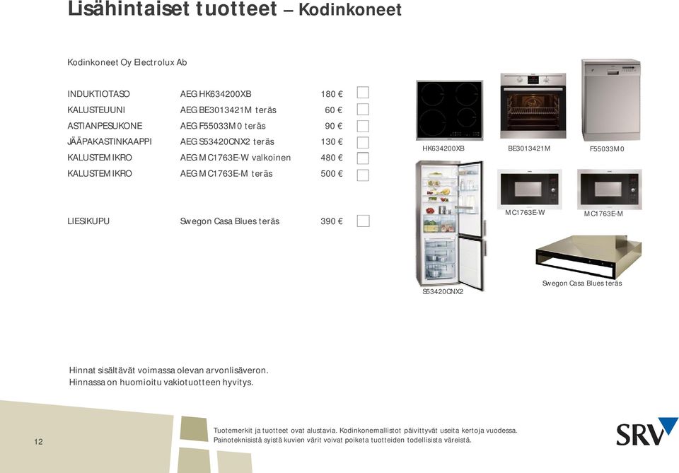 LIESIKUPU Swegon Casa Blues teräs 390 MC1763E-W MC1763E-M S53420CNX2 Swegon Casa Blues teräs Hinnat sisältävät voimassa olevan arvonlisäveron.