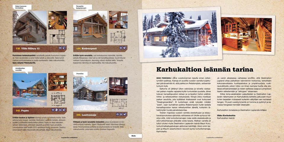 Asiakkaiden suosikki Erittäin hyvin varusteltu, uusi korkeatasoinen kelomökki, kauniilla paikalla Nilivaarassa. Askel vain ja olet kansallispuistossa.