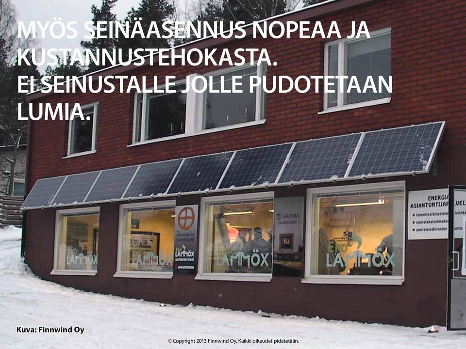 KUSTANNUSTEHOKASTA.