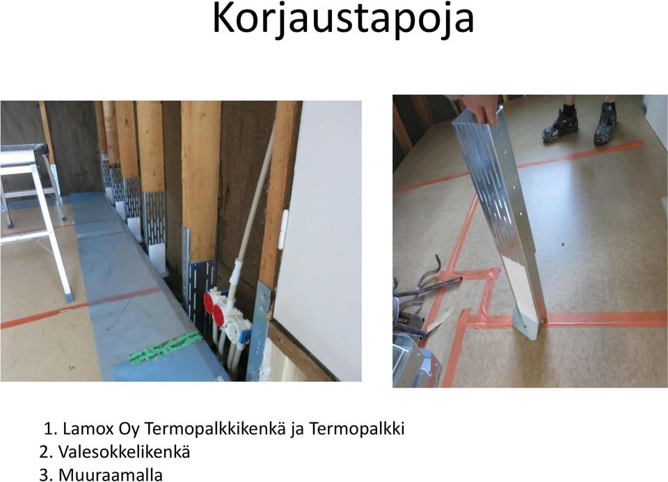 Termopalkkikenkä ja