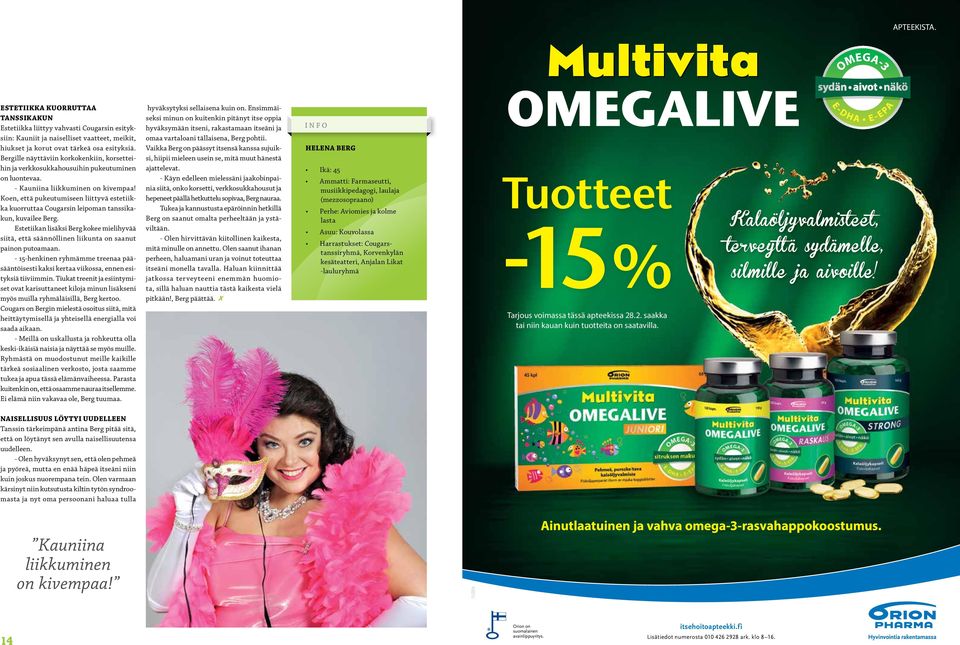 Koen, että pukeutumiseen liittyvä estetiikka kuorruttaa Cougarsin leipoman tanssikakun, kuvailee Berg.
