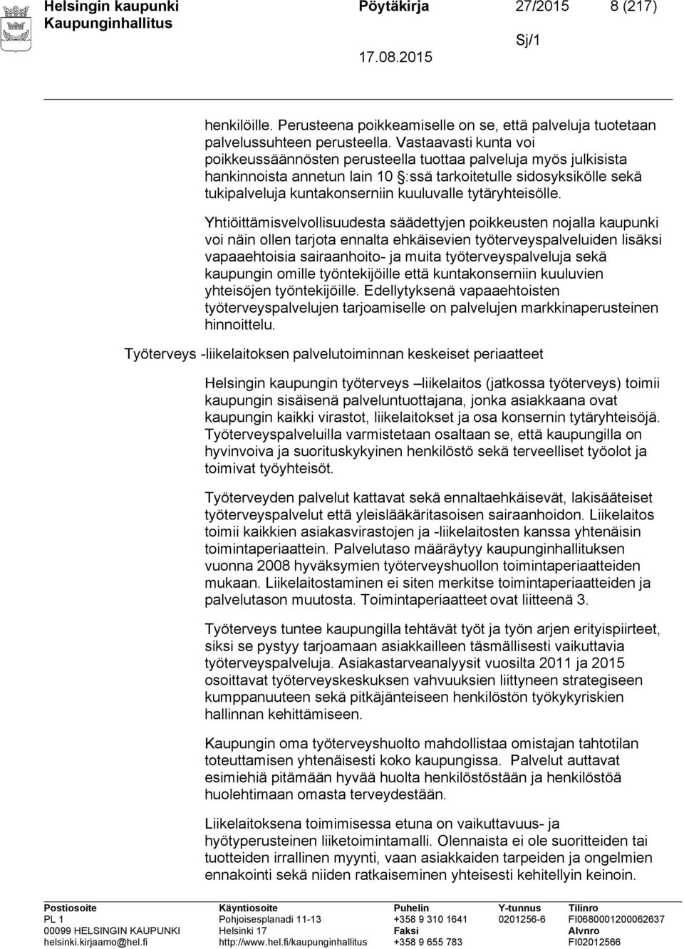 tytäryhteisölle.