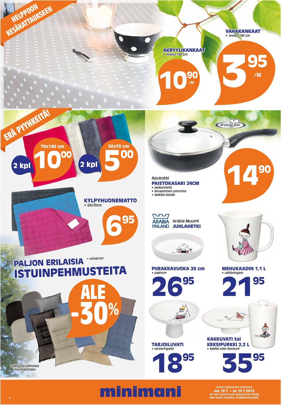 liesille 14 90 6 95 Arabia Muumi JUHLAHETKI PALJON ERILAISIA sittdynor ISTUINPEHMUSTEITA ALE PIIRAKKAVUOKA 26 cm pajform 26 95
