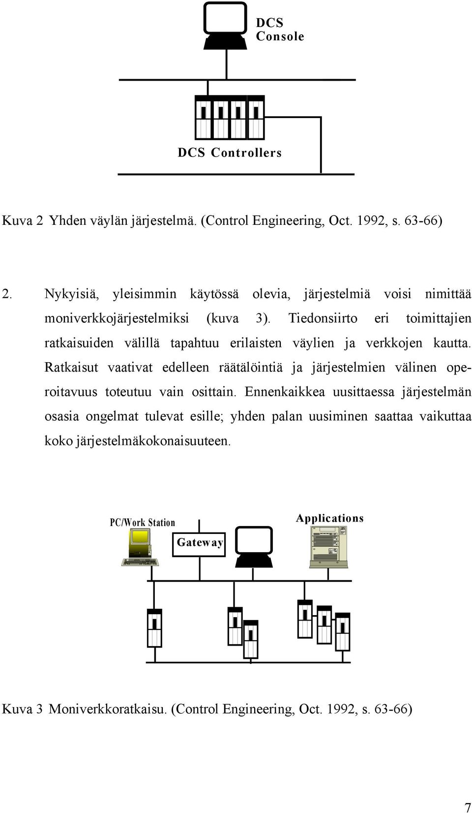 Tiedonsiirto eri toimittajien ratkaisuiden välillä tapahtuu erilaisten väylien ja verkkojen kautta.