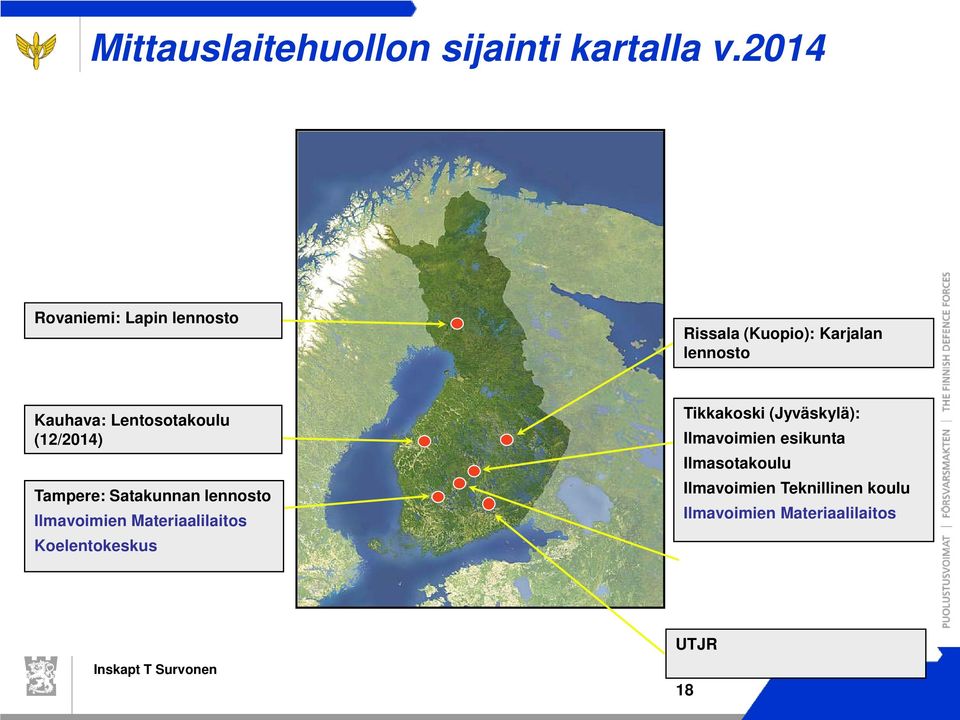 Lentosotakoulu (12/2014) Tampere: Satakunnan lennosto Ilmavoimien Materiaalilaitos