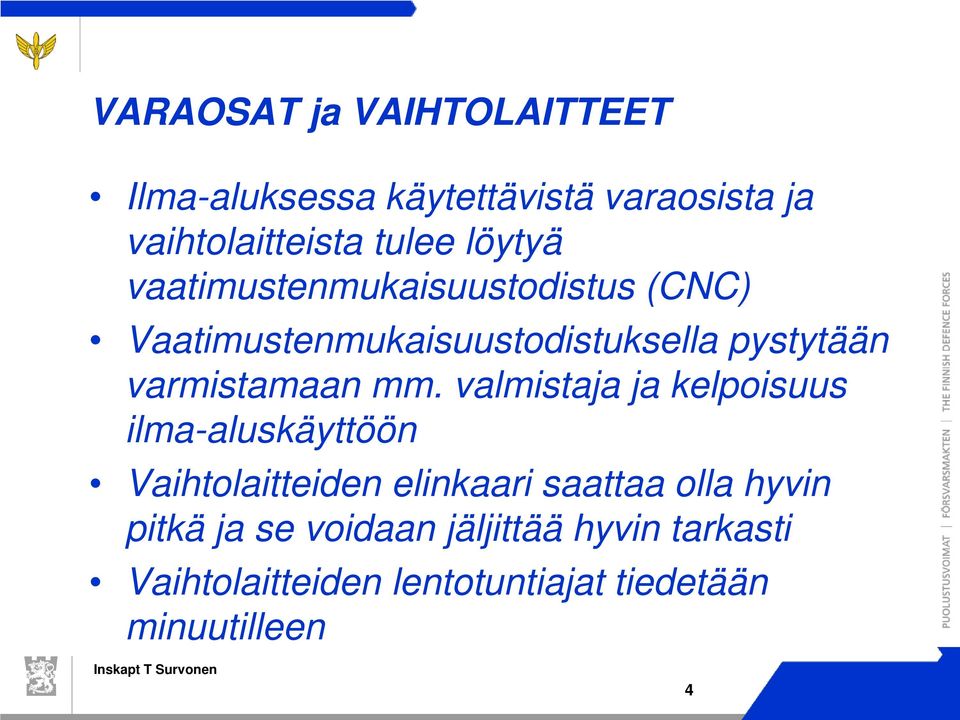 varmistamaan mm.