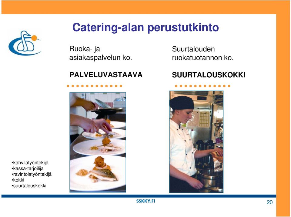 PALVELUVASTAAVA Suurtalouden ruokatuotannon ko.