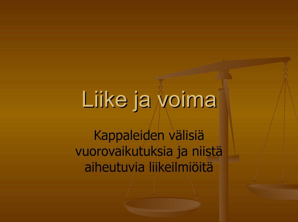 vuorovaikutuksia ja