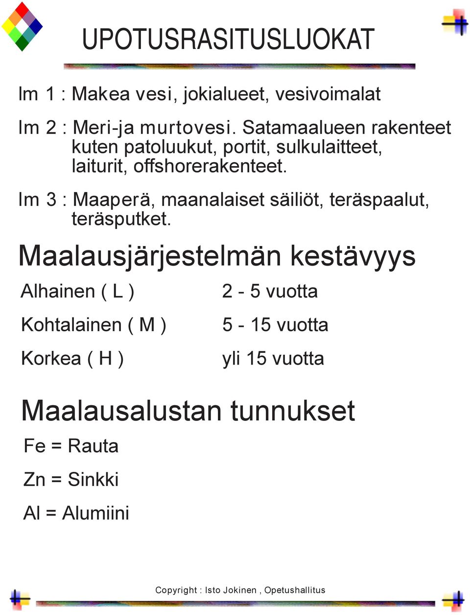 lm 3 : Maaperä, maanalaiset säiliöt, teräspaalut, teräsputket.