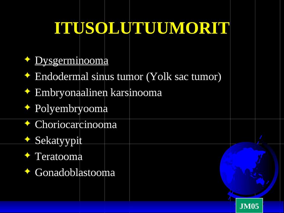 Embryonaalinen karsinooma Polyembryooma