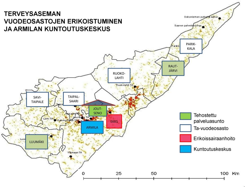 TAIPALE TAIPAL- SAARI JOUT- SENO ARMILA EKKS Tehostettu