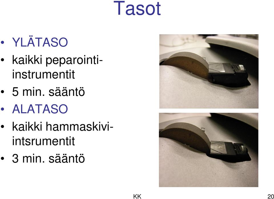 sääntö ALATASO kaikki