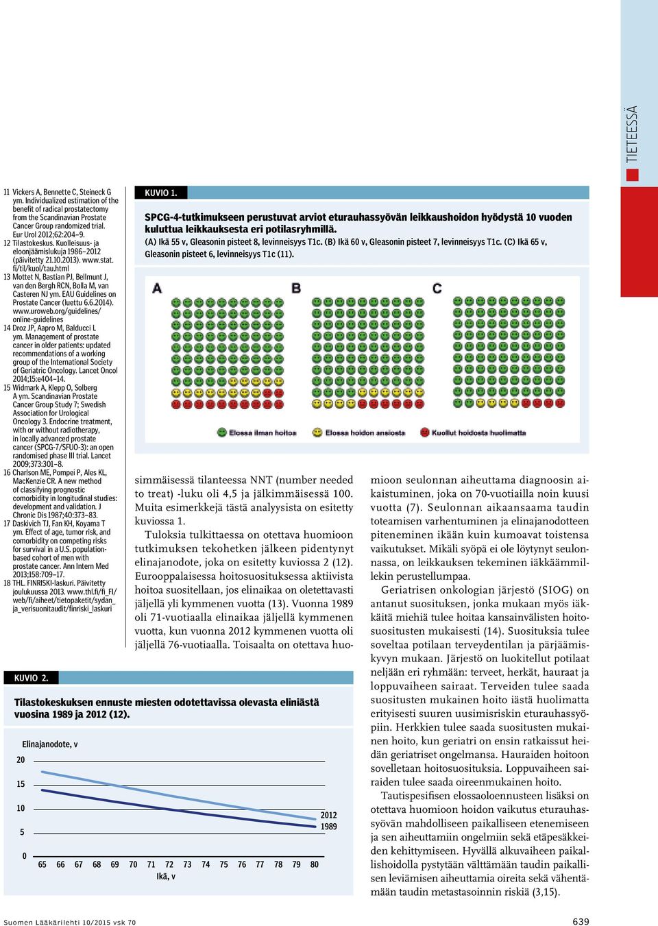 html 13 Mottet N, Bastian PJ, Bellmunt J, van den Bergh RCN, Bolla M, van Casteren NJ ym. EAU Guidelines on Prostate Cancer (luettu 6.6.2014). www.uroweb.