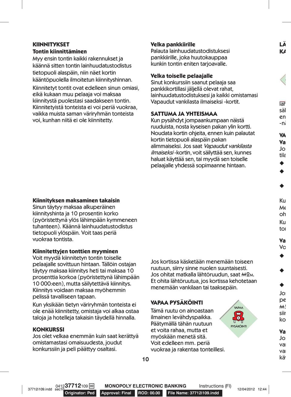 PIKAPELI NOPEA MONOPOLY - PDF Free Download