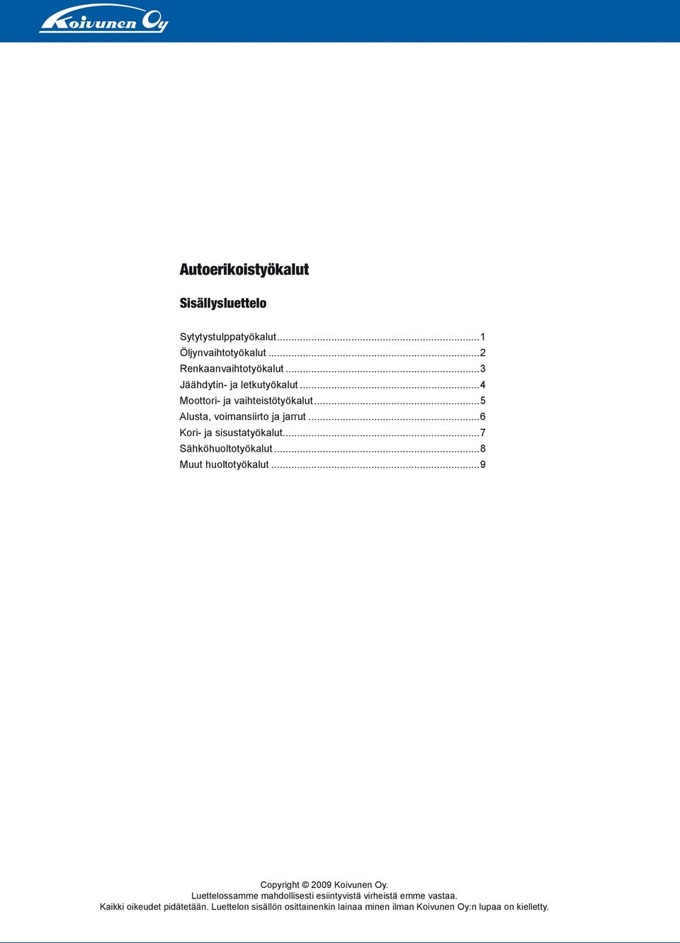 Ryhmä 13b Helsinki Autoerikoistyökalut - PDF Free Download
