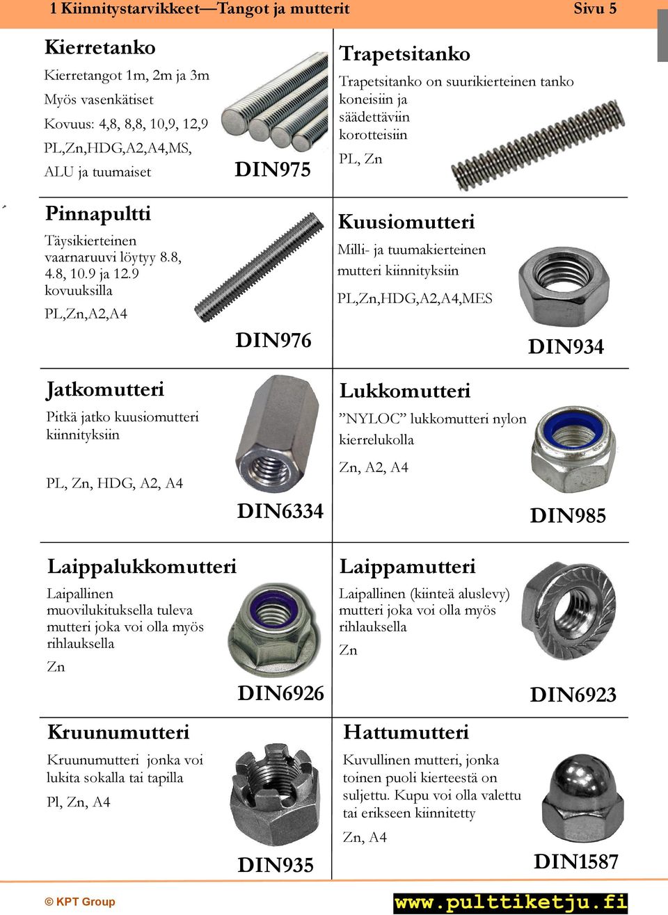 9 kovuuksilla PL,Zn,A2,A4 Jatkomutteri Pitkä jatko kuusiomutteri kiinnityksiin PL, Zn, HDG, A2, A4 DIN976 DIN6334 Kuusiomutteri Milli- ja tuumakierteinen mutteri kiinnityksiin PL,Zn,HDG,A2,A4,MES